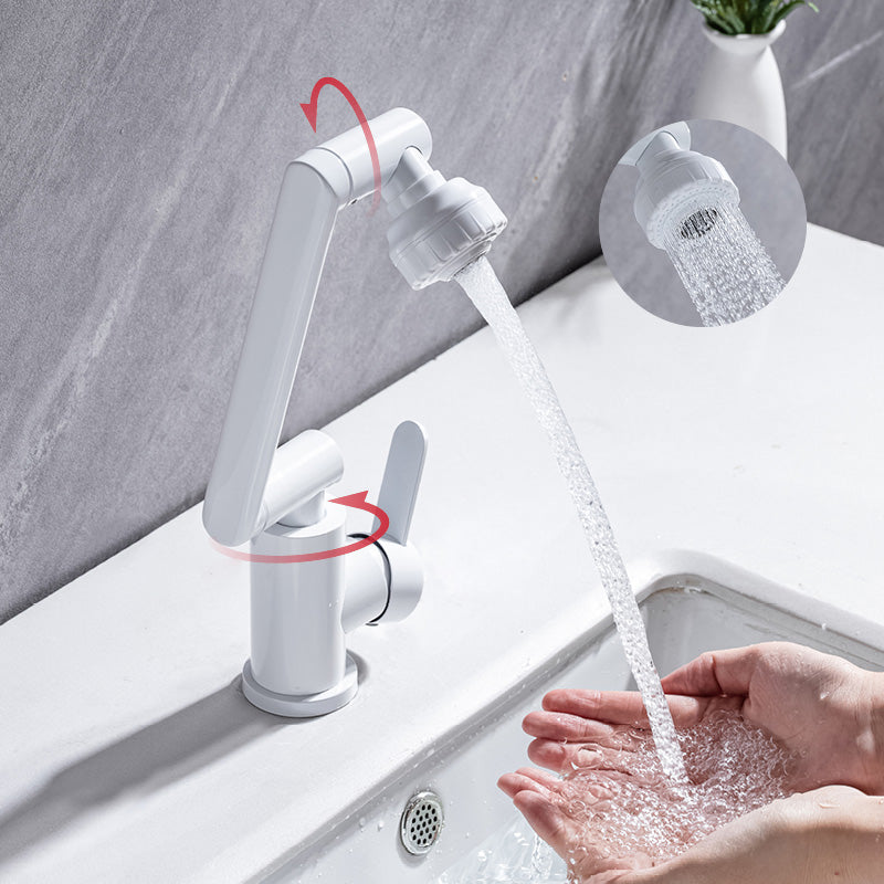 Contemporary Centerset Faucet Lever Handles Low Arc Stainless Steel Faucet