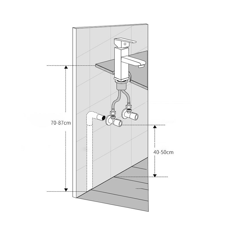 Single Handle Faucets Glam Style Vessel Sink Faucets for Bathroom