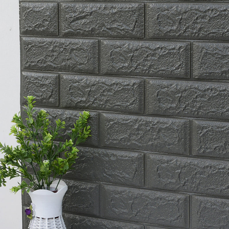 Modern Paneling PVC 3D Embossed Self-Adhesive Waterproof Indoor Wainscoting