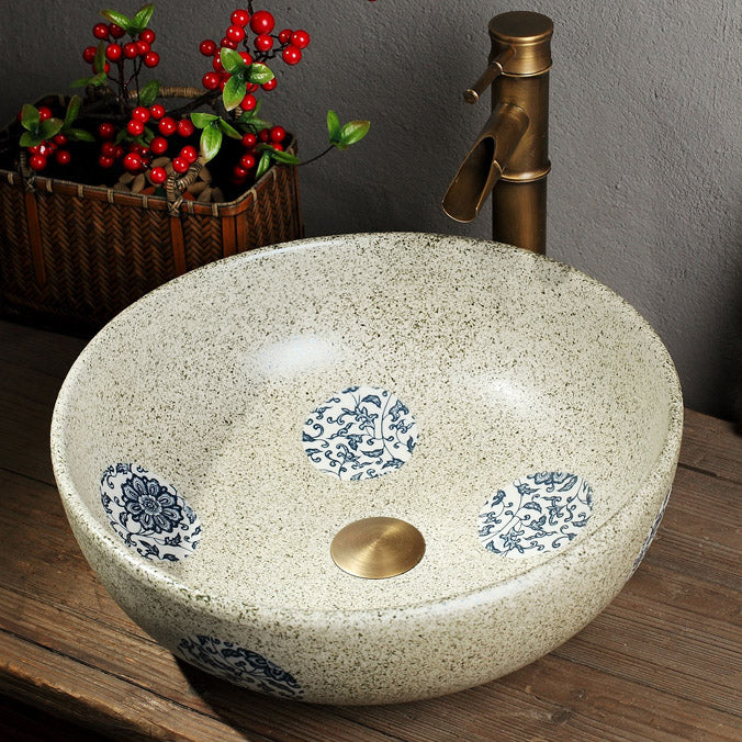 Porcelain Trough Bathroom Sink Traditional Trough Bathroom Sink