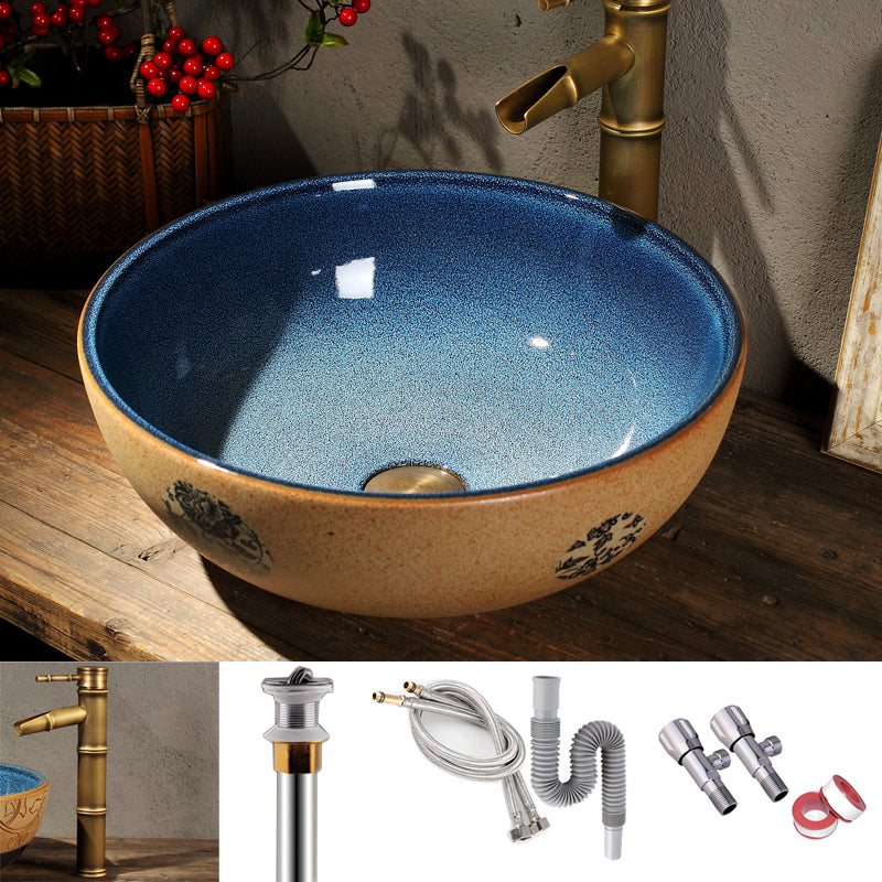 Porcelain Trough Bathroom Sink Traditional Trough Bathroom Sink