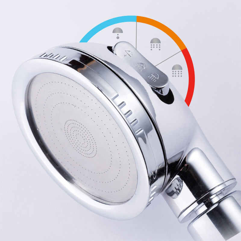 Contemporary 3 Settings Shower Head Combo Round Shower Combo