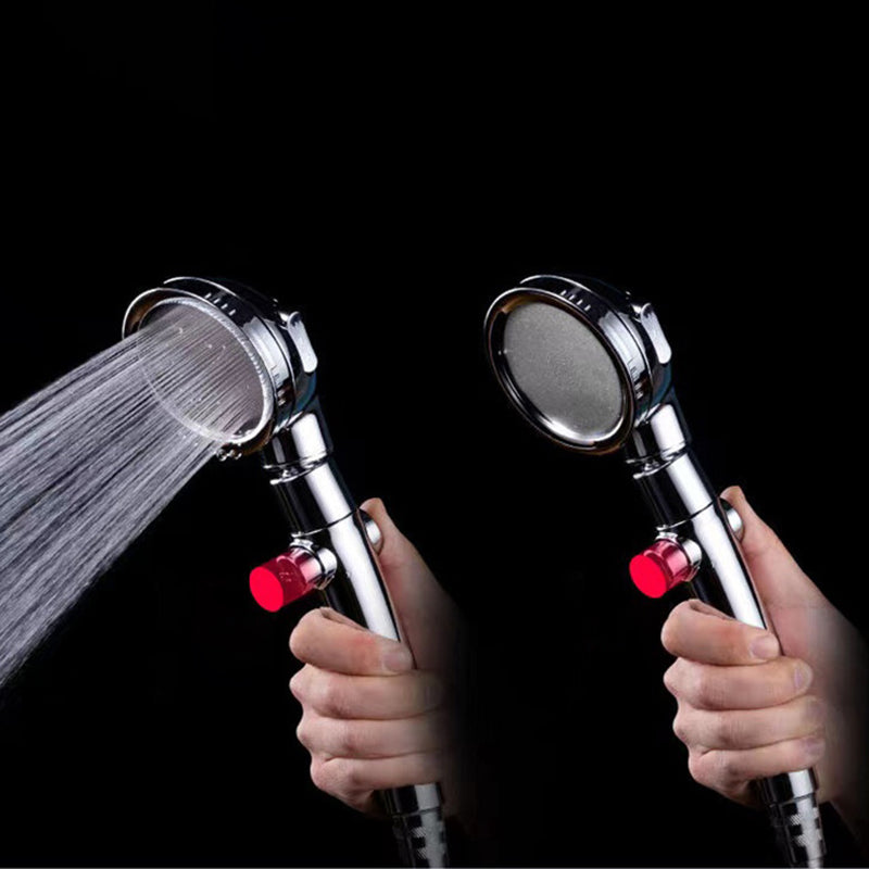 Contemporary 3 Settings Shower Head Combo Round Shower Combo