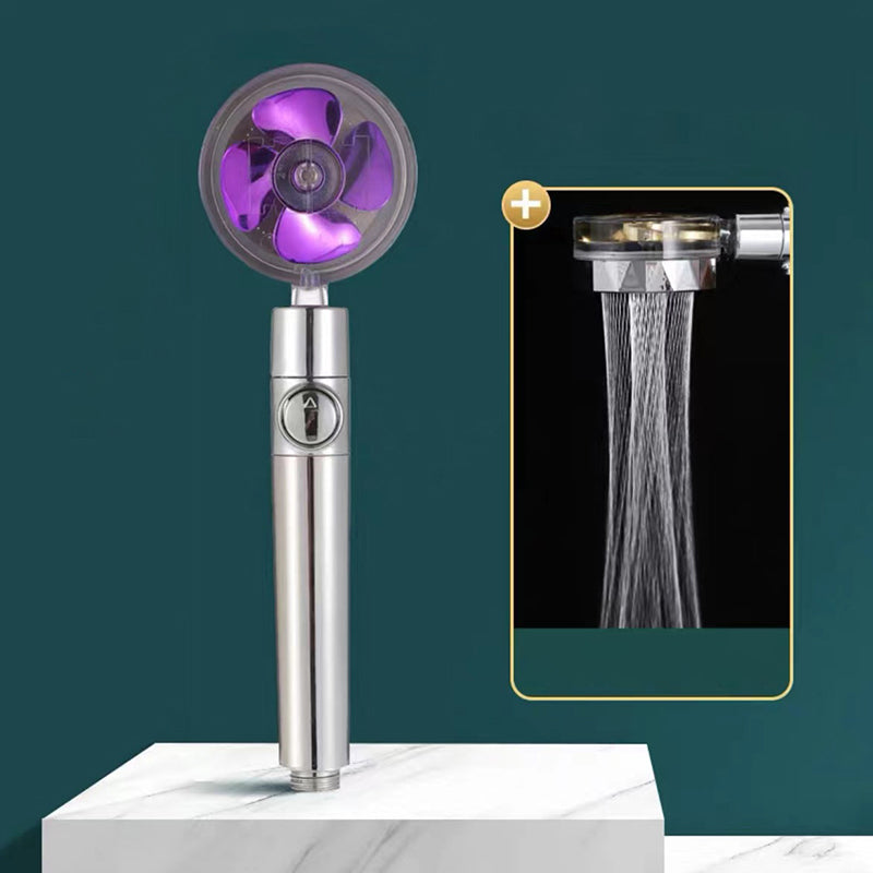 Adjustable Shower Head Modern Round Shower Combo with Single Setting