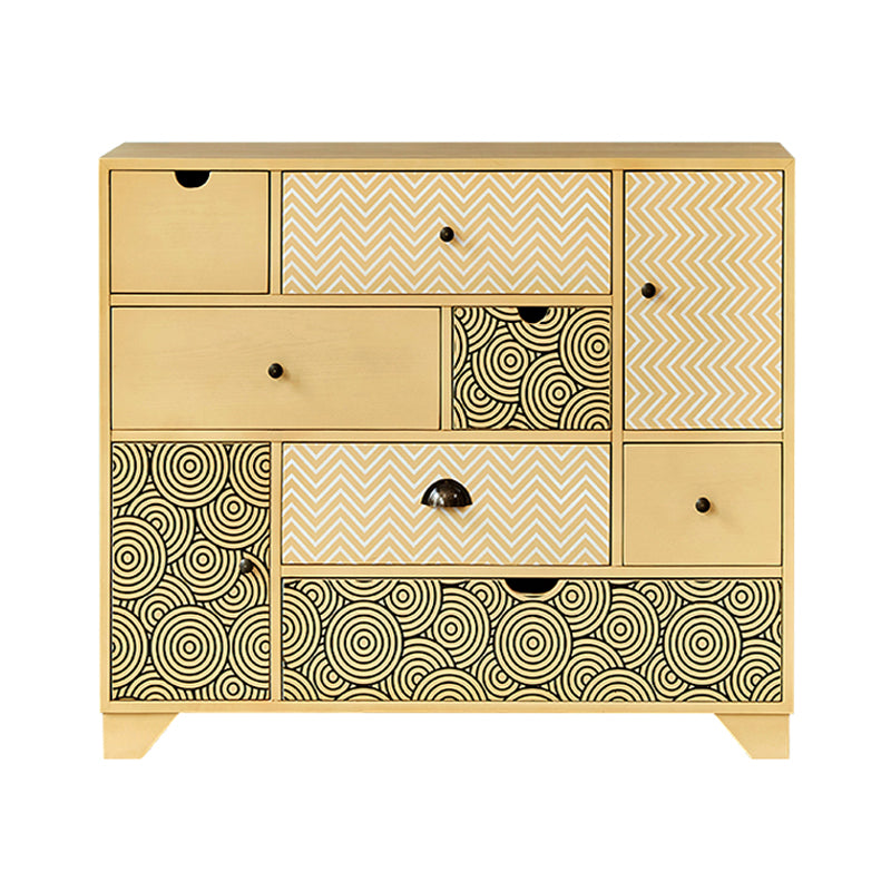 15.6-inch W Solid Wood Storage Chest Glam Storage Chest Dresser