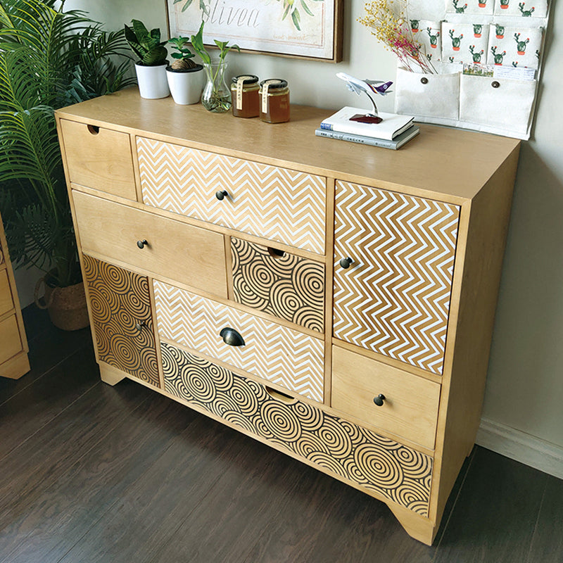 15.6-inch W Solid Wood Storage Chest Glam Storage Chest Dresser