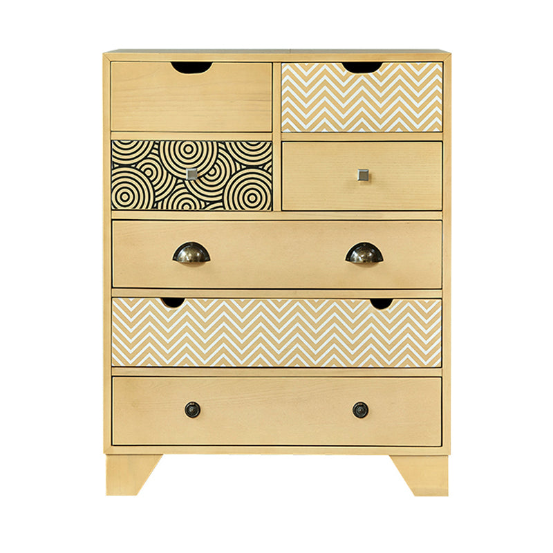 15.6-inch W Solid Wood Storage Chest Glam Storage Chest Dresser