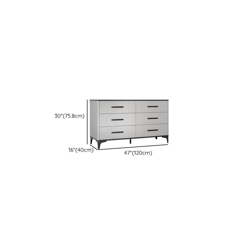 15.6-inch W Contemporary Storage Chest Stone Storage Chest Dresser