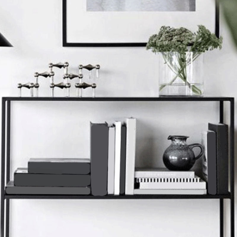 Iron Modern Console Table 9.84" W Frame Base Accent Table for Hall