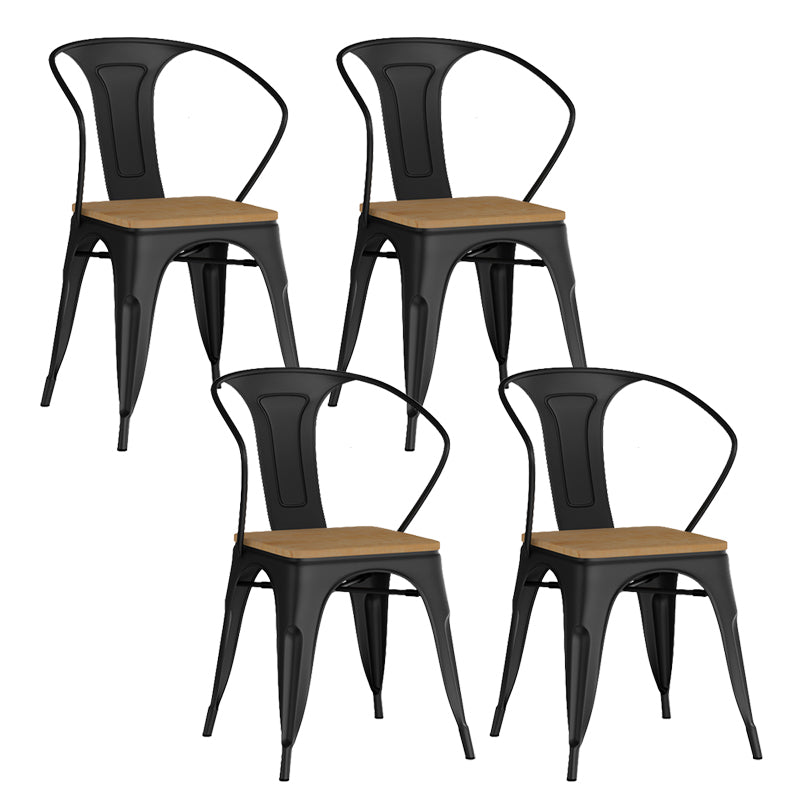 Industrial Style Metal Bar Stool Backrest Counter Stool for Restaurant and Bristol