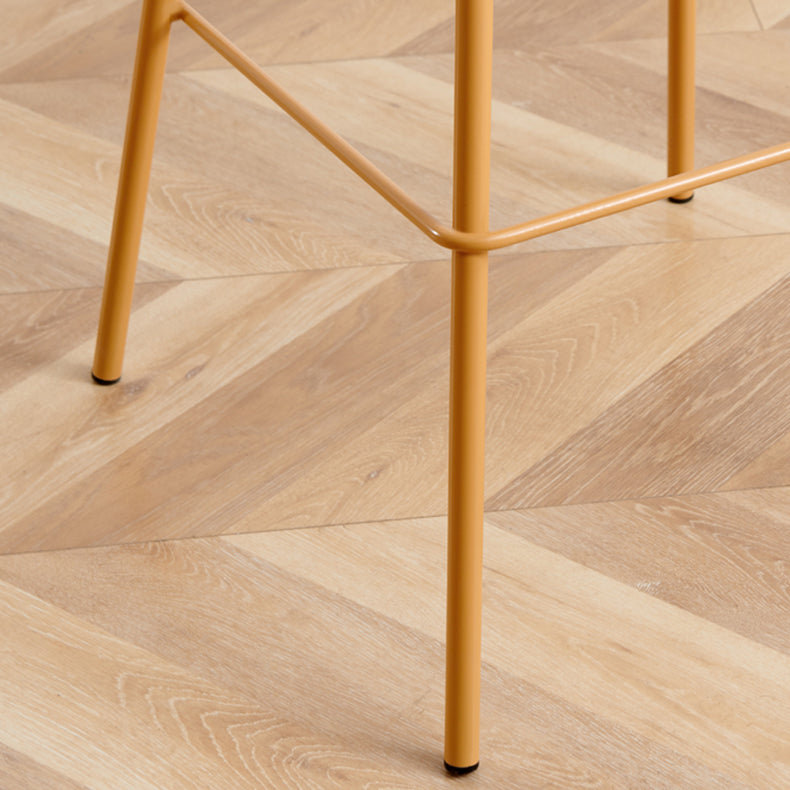 Modern Style Metal Bar Stool Plastic Backrest Counter Stool for Bristol