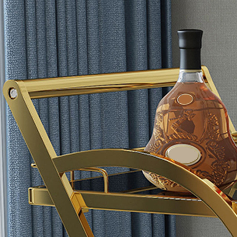 33.86" High Contemporary Prep Table Rolling Metal Prep Table for Kitchen