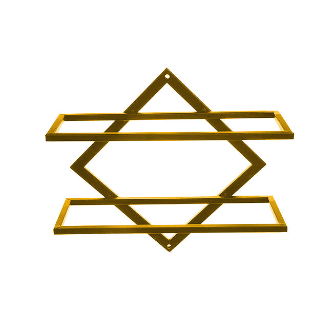 Metal Wall Mounted Wine Rack Contemporary Wine Holder for Living Room