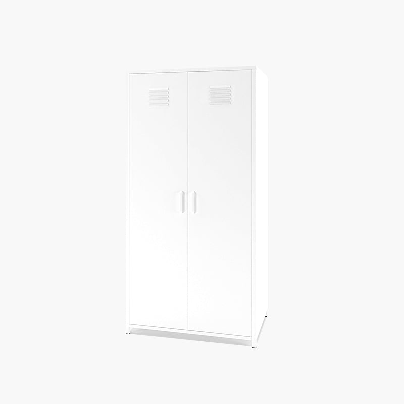 66.5"H Contemporary Wardrobe Armoire with Adjustable Shelves Hinged Wardrobe Closet