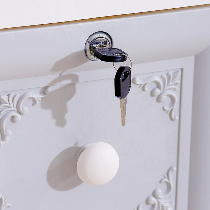 Non-Hanging Wardrobe Armoire Contemporary Plastic Storage Cabinet