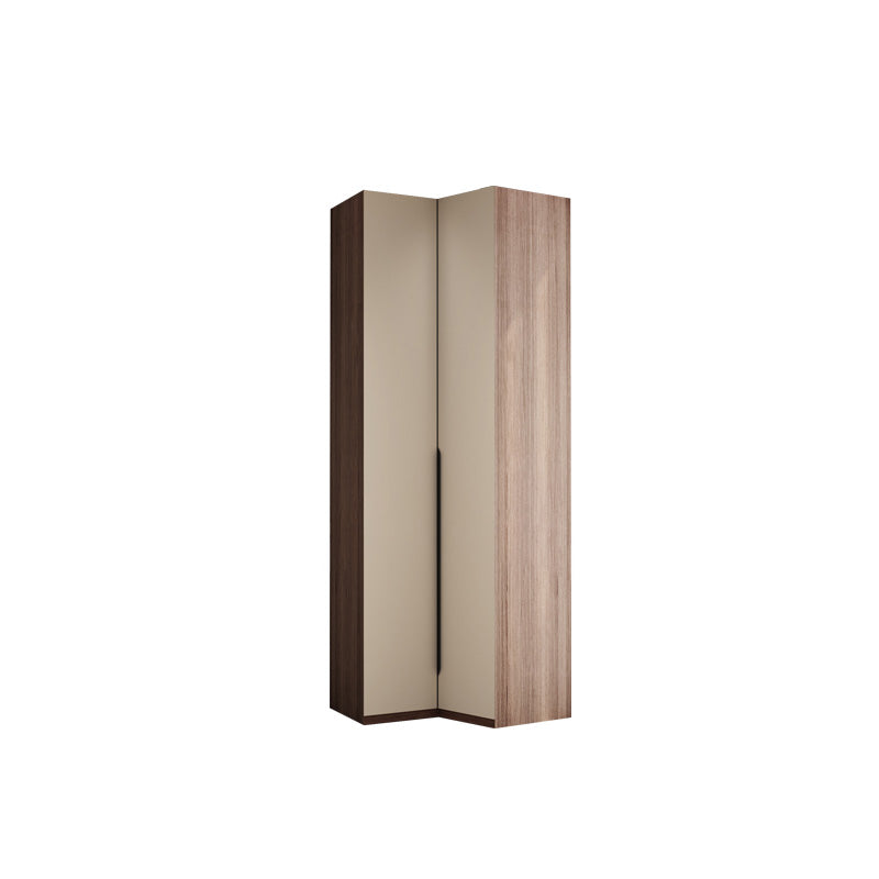 Hinged Wardrobe Cabinet Engineered Wood Wardrobe Armoire for Home