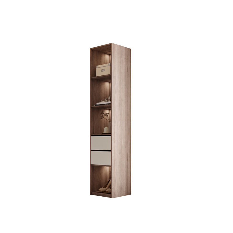 Hinged Wardrobe Cabinet Engineered Wood Wardrobe Armoire for Home