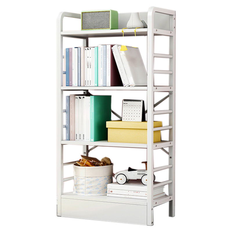 Standard 3 Shelves Bookcase Engineered Wood Contemporary Bookshelf