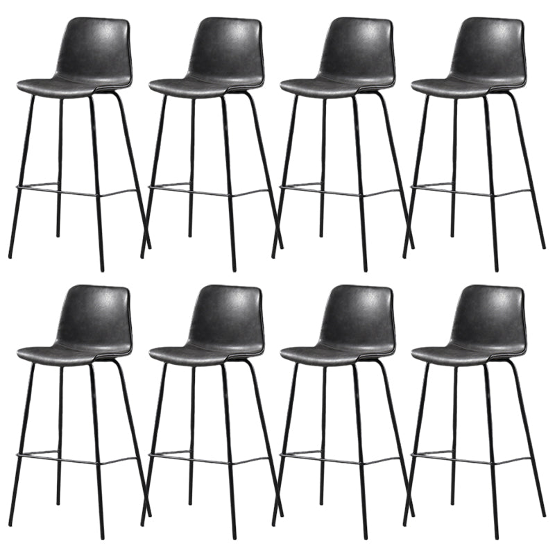 Modern Style Bar Stool Leather Backrest Counter Stool for Bristol
