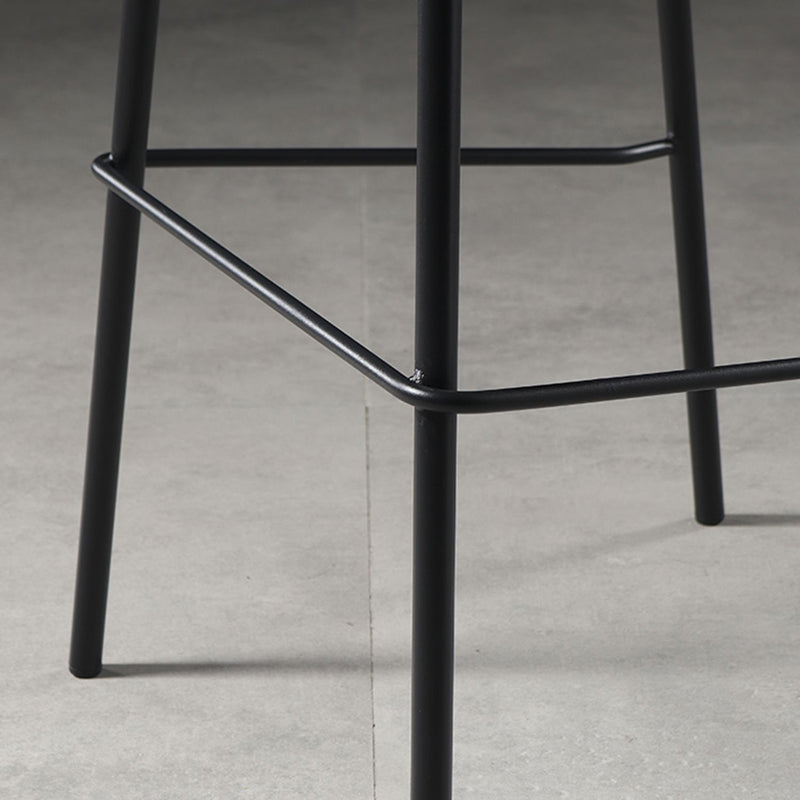 Modern Style Bar Stool Leather Backrest Counter Stool for Bristol