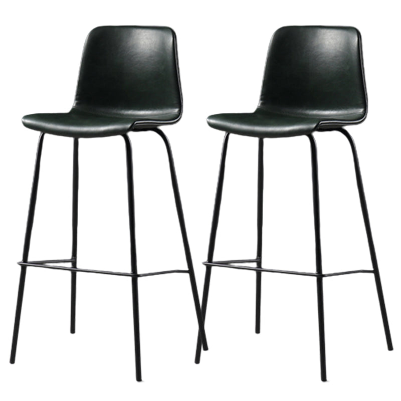 Modern Style Bar Stool Leather Backrest Counter Stool for Bristol