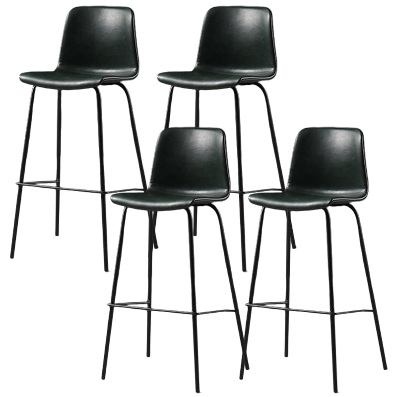 Modern Style Bar Stool Leather Backrest Counter Stool for Bristol