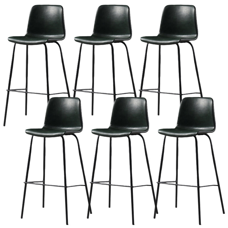 Modern Style Bar Stool Leather Backrest Counter Stool for Bristol