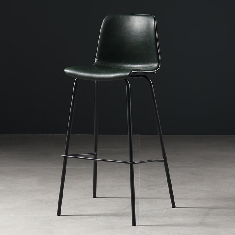 Modern Style Bar Stool Leather Backrest Counter Stool for Bristol
