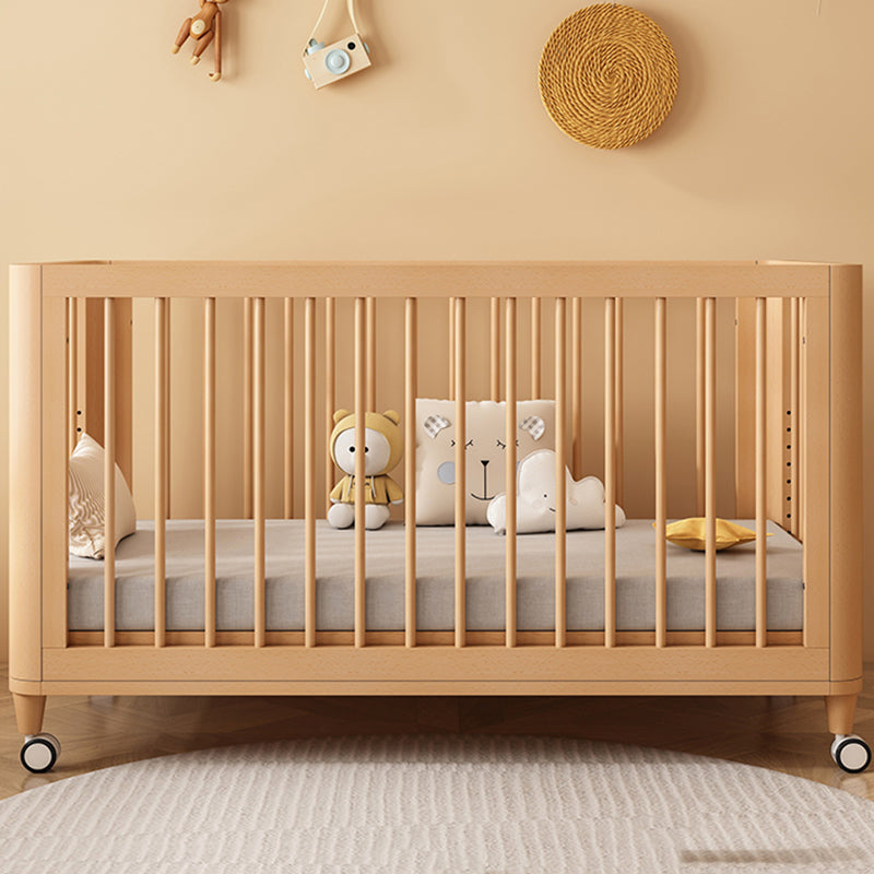 Solid Wood Kids Bed Mattress Included Detachable Guardrails Toddler Bed