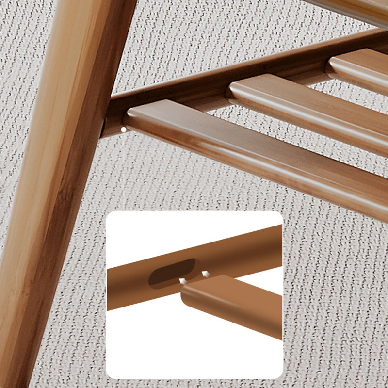 Solid Wood Coffee Table Rectangle 4 Legs Coffee or End Table with Storage