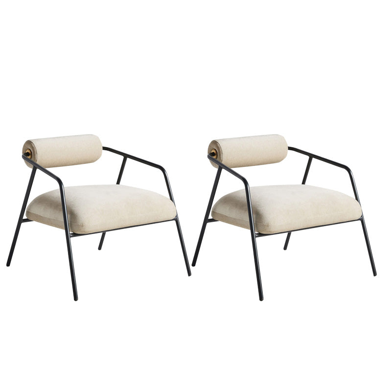 Living Room Contemporary Arm Chair Basic Four Leg Accent Armchair