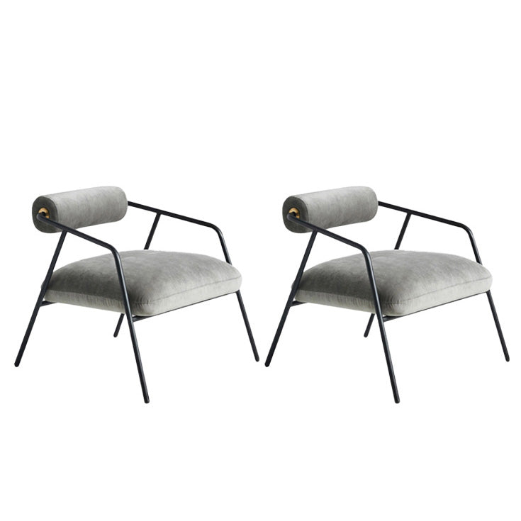 Living Room Contemporary Arm Chair Basic Four Leg Accent Armchair