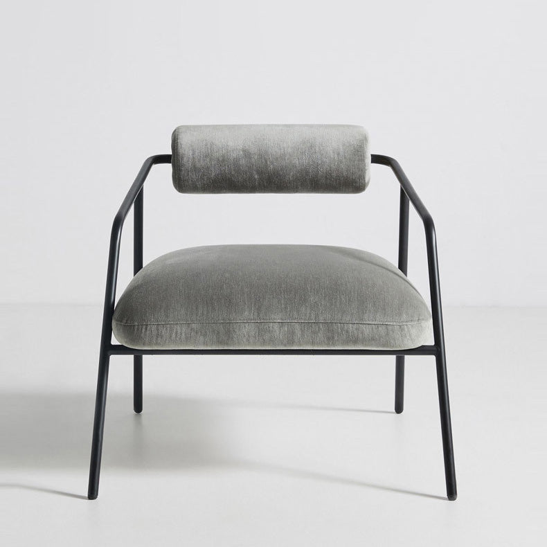Living Room Contemporary Arm Chair Basic Four Leg Accent Armchair