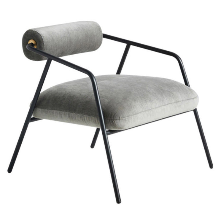 Living Room Contemporary Arm Chair Basic Four Leg Accent Armchair