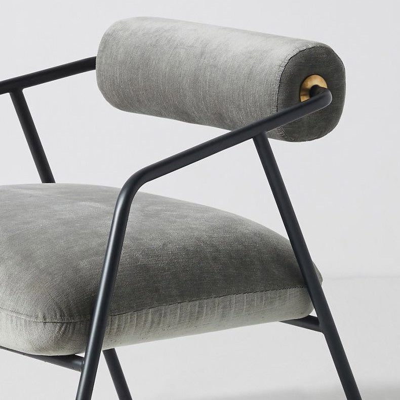 Living Room Contemporary Arm Chair Basic Four Leg Accent Armchair