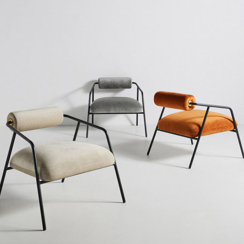 Living Room Contemporary Arm Chair Basic Four Leg Accent Armchair