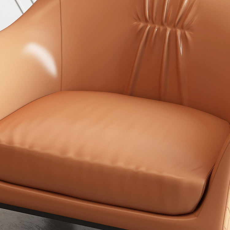 Living Room Mid-century Modern Accent Armchair Solid Color Arm Chair