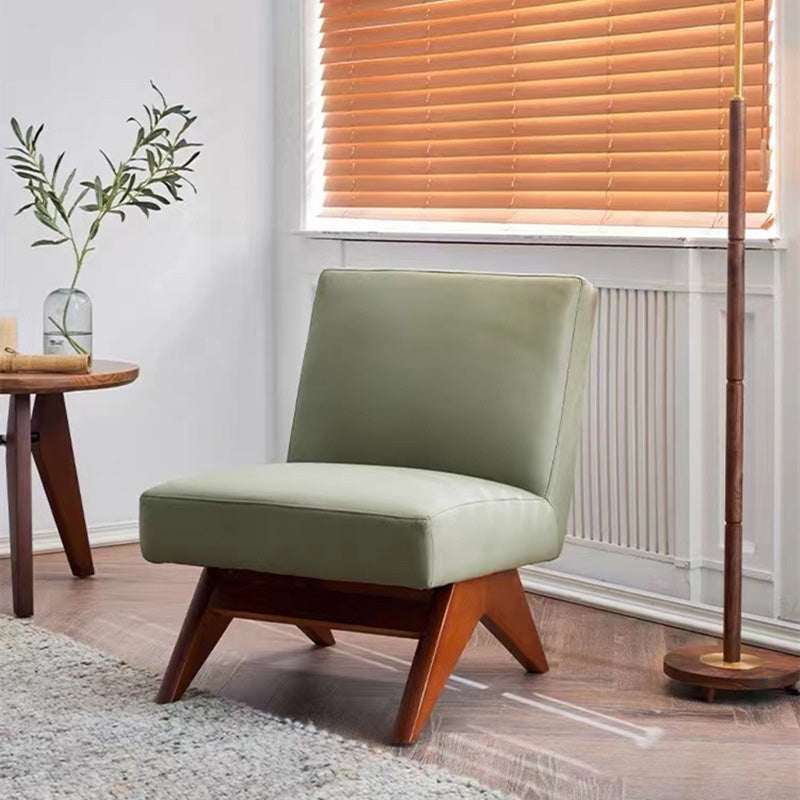 Mid-century Modern Slipper Chair Living Room Fino Accent Chair