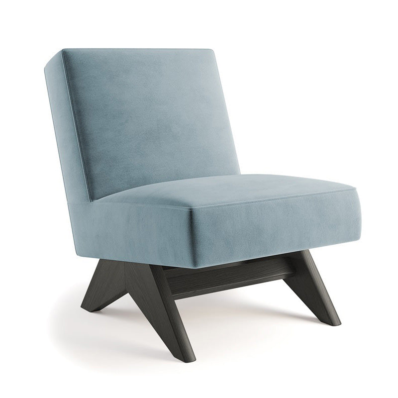 Mid-century Modern Slipper Chair Living Room Fino Accent Chair
