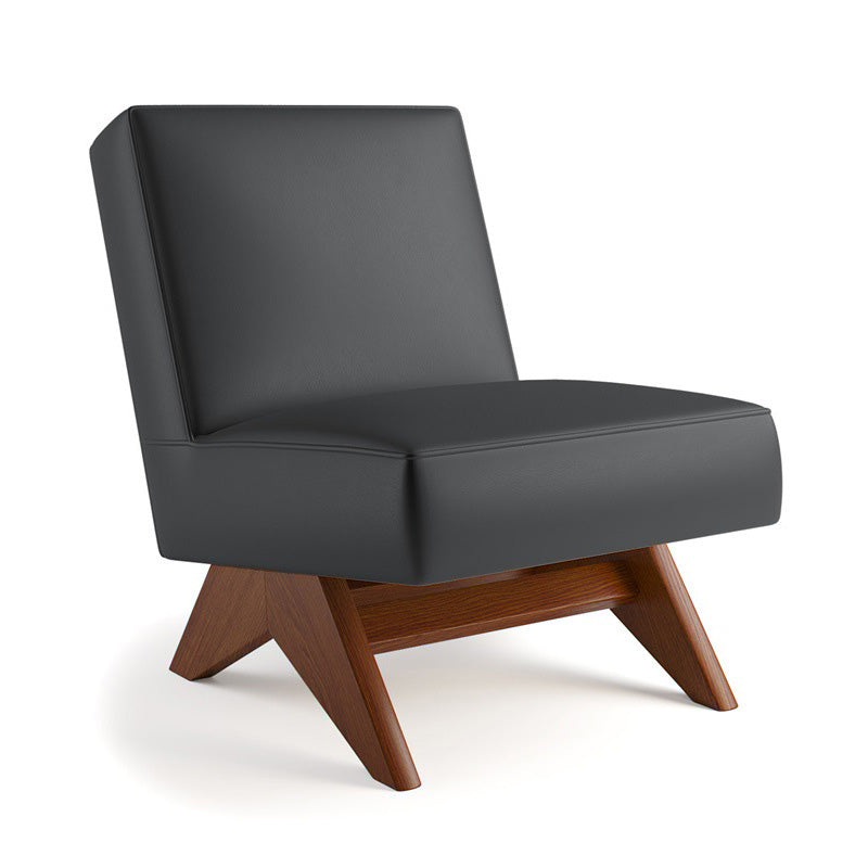 Mid-century Modern Slipper Chair Living Room Fino Accent Chair