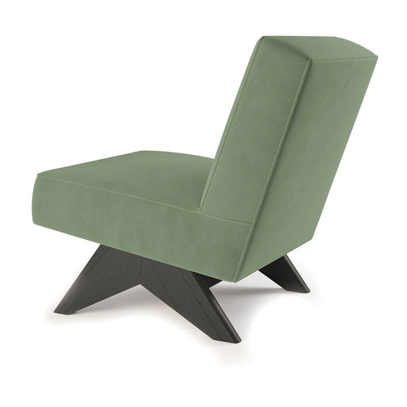 Mid-century Modern Slipper Chair Living Room Fino Accent Chair