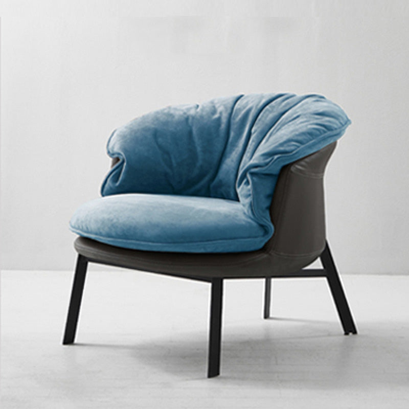 Solid Color Accent Room Chair Mid-century Living Room Lounge Chair