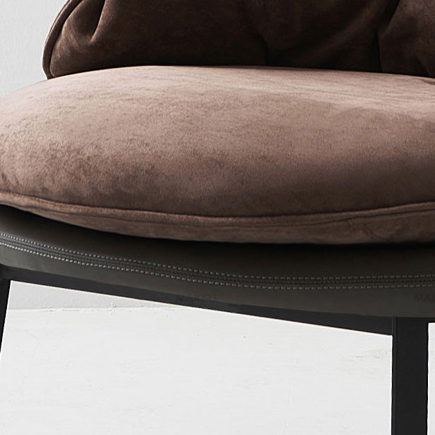 Solid Color Accent Room Chair Mid-century Living Room Lounge Chair