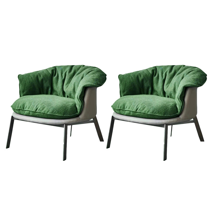 Solid Color Accent Room Chair Mid-century Living Room Lounge Chair