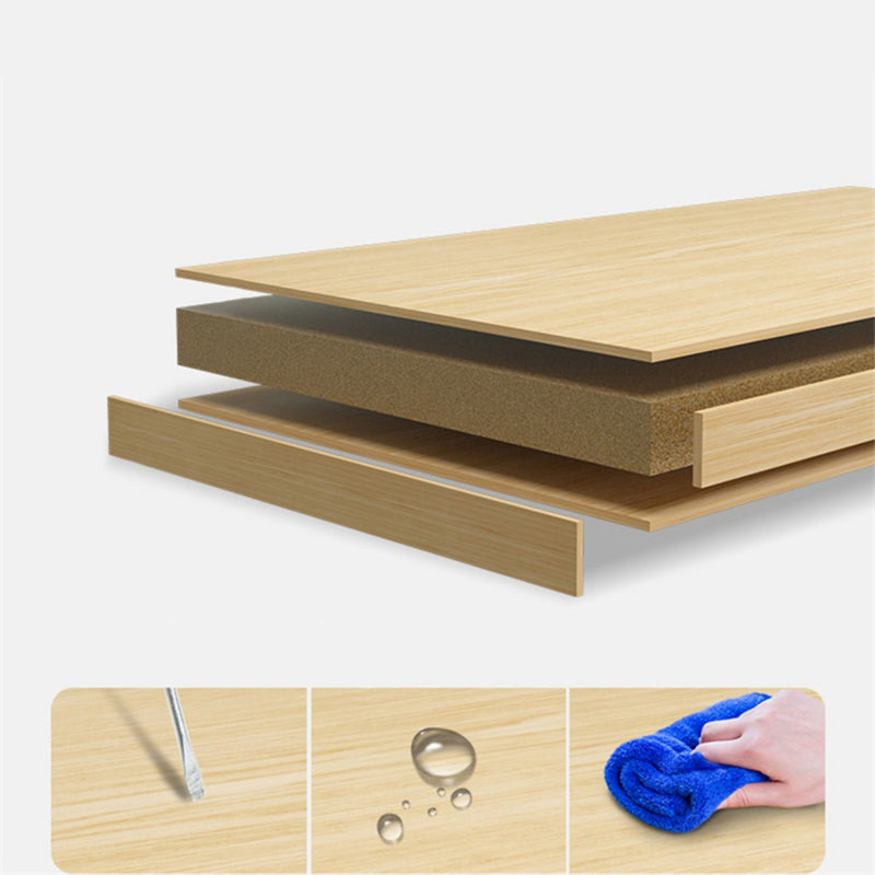 Modernism Simple Geometric Coffee Cocktail Table with Storage