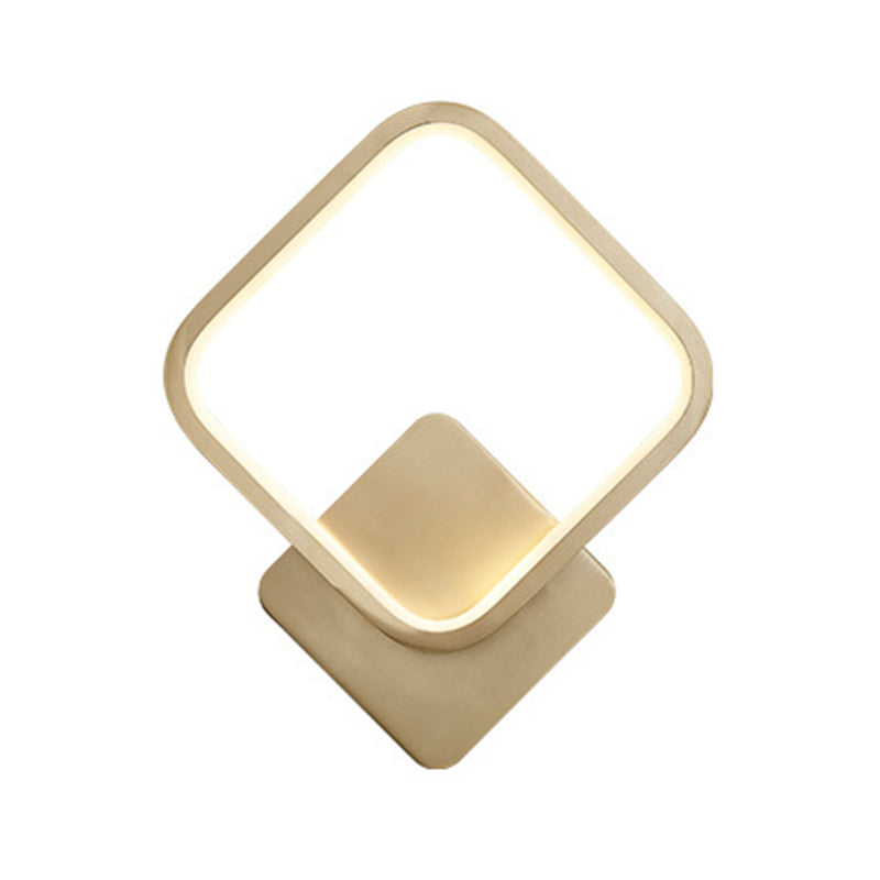 Metal Sconce Light Modern 1-Light Sconce Light Fixture for Bedroom