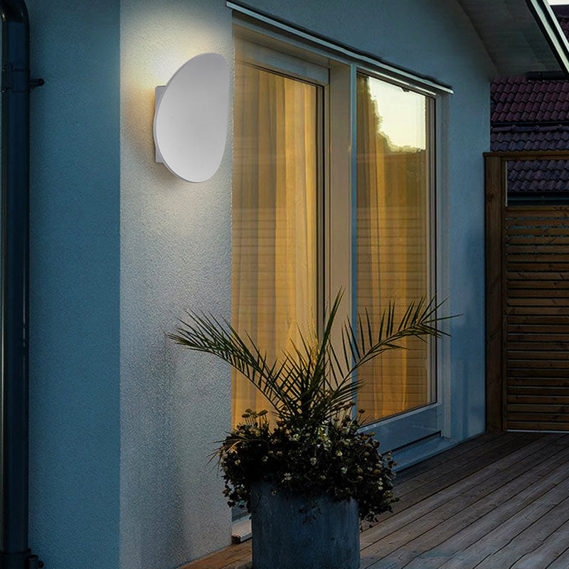 Modernism Style Single Wall Mounted Sconce Metallic LED Wall Light