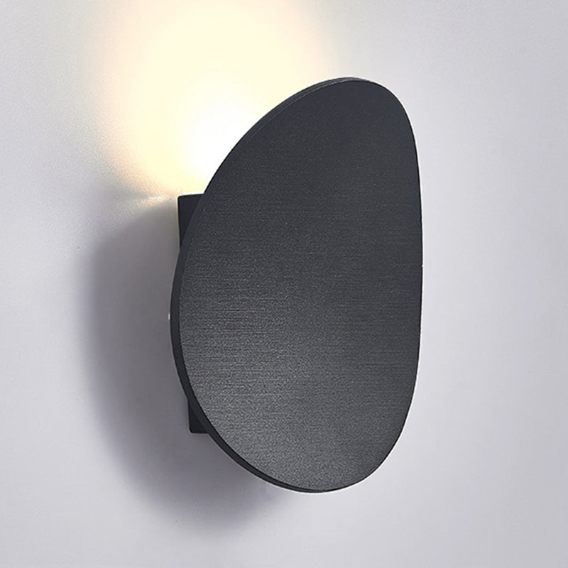 Modernism Style Single Wall Mounted Sconce Metallic LED Wall Light