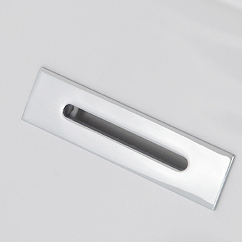 Modern Acrylic Embedded Bathtub Rectangle with Drain Bath Tub and Overflow Hole