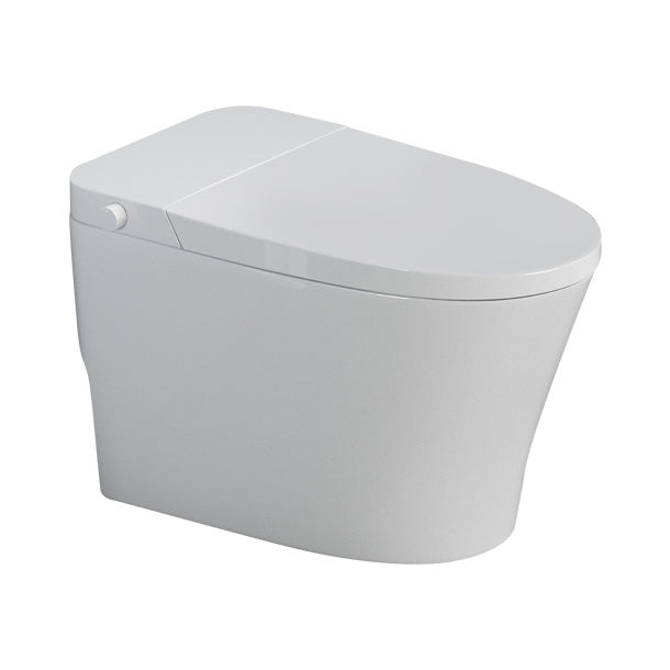 Modern Elong Toilet Bowl One Piece Toilet with Seat for Bathroom
